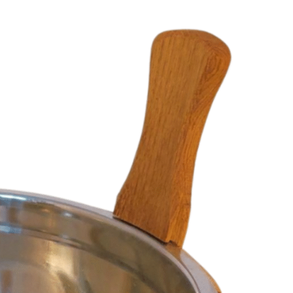 Tammest toober kahe käepidamega ja roostevaba sisuga, 4l - Image 3