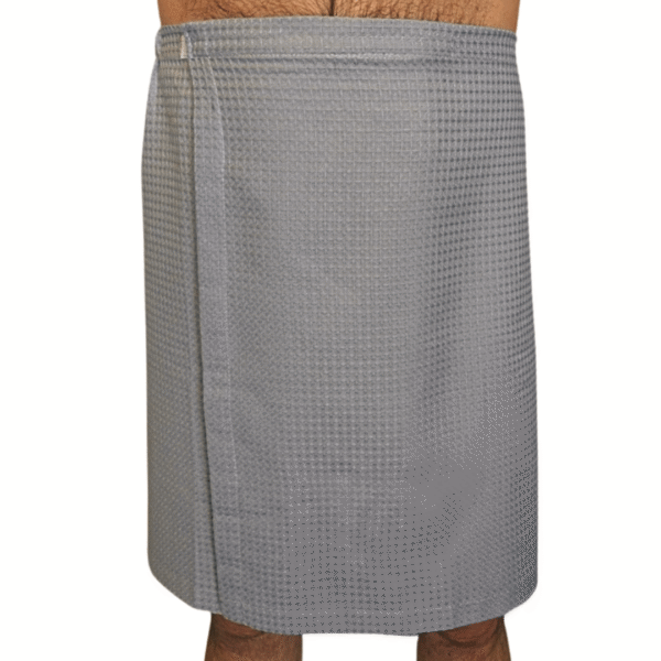 Sauna pareo for men, 100% cotton, color to choose - Image 3