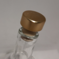 Бутылка из прозрачного стекла,круглая, 0.5 л