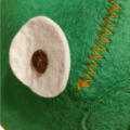 Saunamüts "Roheline põrsake"