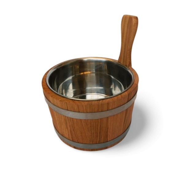 Bucket (Shayka) with one handle with stainless insert - Image 2