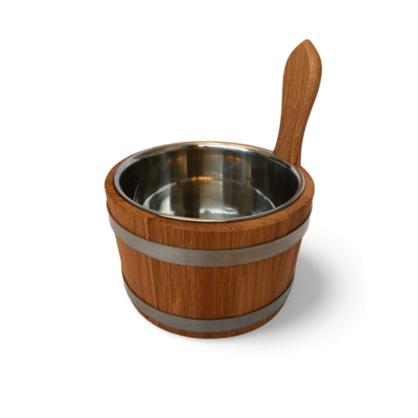Bucket (Shayka) with one handle with stainless insert