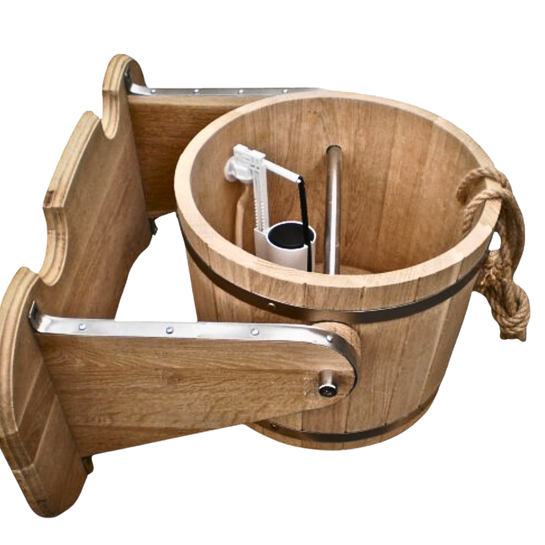 Sauna amber-dušš tammepuidust 10l 1 Sauna amber-dušš tammepuidust 10l