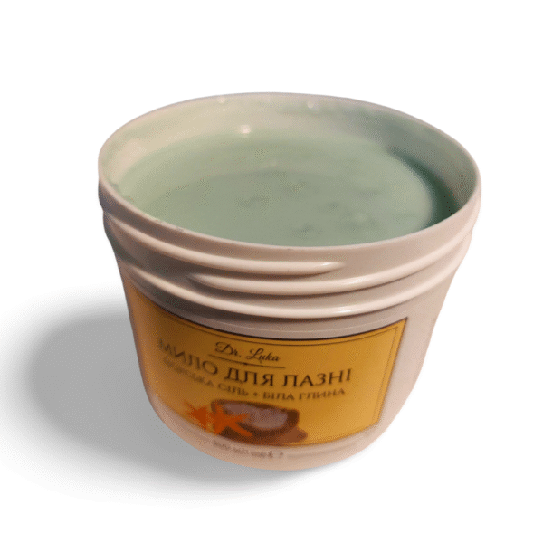 Мыло для бани Морская соль – белая глина, 500 ml — изображение 2