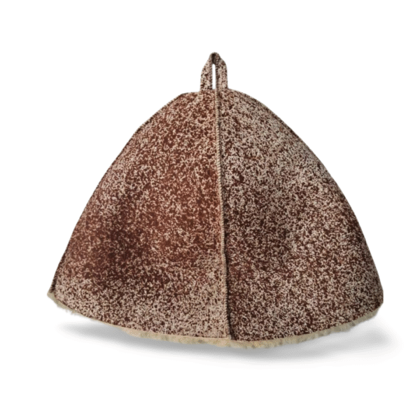 Lamba karusnahast müts. Pruun (vuti muna moodi) värv. Kollakas-hall karv - Image 4