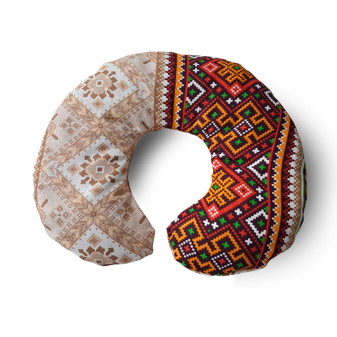 Sauna Pillow with Buckwheat Hulls 1 Sauna Pillow with Buckwheat Hulls